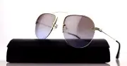 RARE New PRADA TEDDY Pale Gold Lilac Gradient Sunglasses SPR 58O ZVN 2H2 58OS