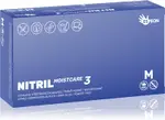 Espeon Nitril Moistcare3 Dark Blue Nitrile Gloves Powder Free Moisturizing Effect Size M 2×50 pcs