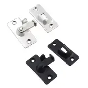 Stainless Steel Door Sliding Door Lock Black Silver Barn Lock