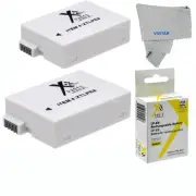2 Pcs Battery Pack LP-E8 for Canon Rebel EOS T2i T3i T4i T5i 1750 mAh SHIPS USA