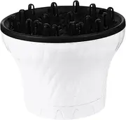 LIFKOME Hair Dryer Diffuser Professional Adaptable Blow Cover for Quick Drying Durable for Curly Wavy Hair for Hairstyling Enthusiasts