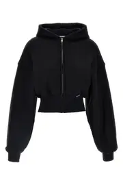 T BY ALEXANDER WANG Cropped Hoodie