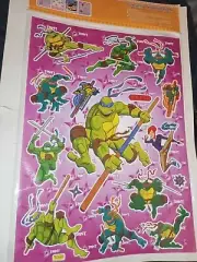 vintage stickers teenage mutant ninja turtles