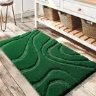 Bathroom Rugs Mat,Soft Plush Shaggy Microfiber Bath Rug,Non Slip Bath Mats fo...