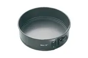 Mastercraft 30cm Springform Non-Stick Heavy Base Round Cake Pan Baking Black
