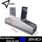 1770x600x500mm Heavy Duty Gull Wing Tool Box Aluminium Gullwing Toolbox Top Open