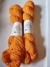Jagger Spun Green Line 100% Organic Merino Wool Chinese Lantern Lot 16104 (B-6)