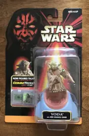 Star Wars Episode 1 - Yoda with Jedi Council Chair - Commtech - NIP 1998