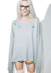 [Wildfox Couture] Starry Eyed 5am Sweatshirt