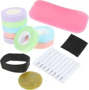 Mikinona Skin-friendly Eyelash Extension Tape Set Lash Supplies Silicone Lash Pad Adhesive Eye Pads