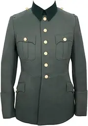 [militaryharbor] WW2 WWII German Heer M28 General Gabardine Dress Tunic Jacket II