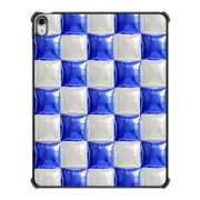 iPad Air 13-inch (M2/M3) iPad Impact Case Balloon Checkers - Royal Blue