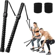 Ropeless Battle Ropes for Home Gym, Lightweight Battle Rope for Fitness Beginners, Portable Workout Ropes for HIIT and Strength Training, Durable Exercise Ropes for Home Workout - 2PCS