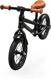 RYDR 12" Balance Bike for 2-5 Year Olds, Lightweight Carbon Steel Frame, Adjustable Seat, Air Tyres