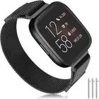 For Fitbit Versa 2/Versa/Lite Smartwatch Milanese Mesh Loop Wristband Strap