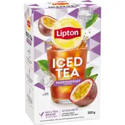 Lipton Iced Tea Passionfruit Sachets 20 pack