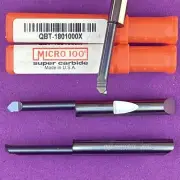 MICRO 100 QBT-1801000X Carbide Boring Tool-Top Rake Chipbreaker Machinist