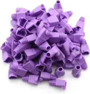 Purple RJ-45 Boot (100 Pcs)