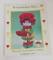 Watermelon Slice Pattern Lollipop Lane Dumplin Designs Doll Pattern Crochet