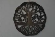 Laser Cut Wood Wall Art - 2 Layered Tree of Life