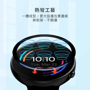 OPPO Band 2 3D熱彎滿版保護貼 保護膜 軟膜 防爆 不碎邊 手錶保護貼