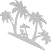 Tropical Palm Tree Cutting Dies for Card Making & Scrapbooking-BB