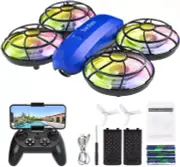 Drones for Kids with Camera,Rc Drone Indoor Small Helicopter,Birthday Gifts for