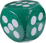 KONTONTY Giant Foam Dice Oversized Game Prop for Fun Parties and Activities Lightweight and Easy to Grip for Classroom Learning and Family Games