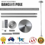 Portable Dancing Pole Height Adjustable Home GYM Dance Fitness Training Exercise