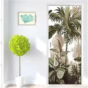 Door Stickers Landscape Door Stickers Self-Adhesive Decor Bedroom Wardrobe Bathroom Toilet Waterproof Stickers Wall Decals(I,90x200cm)