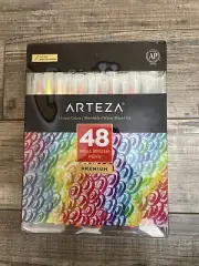 Arteza Real Brush Pens Set of 48 Markers
