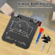 Hinge Punch Locator Aluminum Alloy 35MM Hinge Drill Guide Portable Hinge jeuQJ
