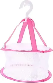 Alipis Flat Drying Net for Beauty Sponge Makeup Brushes Multi Functional Hanging Drying Mesh Basket for Sponges Socks Items Compact Portable Design Great present for Any Occasion