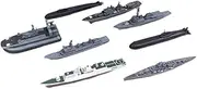 Luwecf 8PCS 4D Ship Model Toy Guard Ship Model for Display Kids Party