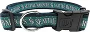 MLB Seattle Mariners Dog Collar, X-Large
