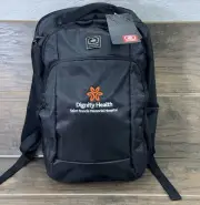 Ogio Backpack Black School Office Work Travel Laptop Dignity Health-NWT
