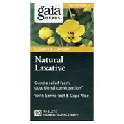 Gaia Herbs, Natural Laxative, 90 Tablets