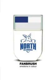 AFL North Melbourne Kangaroos Official Supporter Blue and white Face Paint