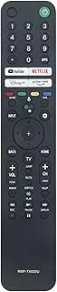 [PERFASCIN] Replacement Voice Remote RMF-TX520U Fit for Sony Smart TV XR-100X92 KD-85X91J KD-55X80CJ KD-65X80CJ KD-75X80CJ KD-85X91CJ XR-55X90CJ XR-65A80CJ XR-65X90CJ XR-75X90CJ XR-77A80CJ