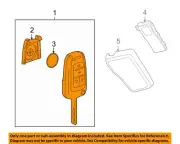 GMC GM OEM 10-16 Terrain Keyless Entry-Key Fob Remote Transmitter 13504259