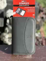 Staples Graphing Calculator Case Holds (Holds All Major Brands)Note Pad Included