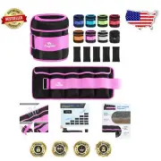 Breathable 12 Lbs Pair Ankle Weights - Perfect for Jogging and Gymnastics