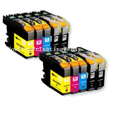 10PK 2Set + 2 Extra BK Ink For Brother LC203 XL MFC-J480DW J485DW J680DW J880DW