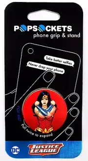 Authentic Popsockets Wonder Woman Justice League Phone Grip PopSocket Pop Socket
