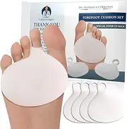 Dr. Frederick's Original 2 Piece Metatarsal Pad Set - Ball Of Foot Cushions For Rapid Pain Relief