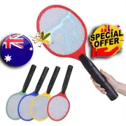 1X Bug Electric Swatter Racket Mosquito Fly Swatter Insect Killer Handheld AU