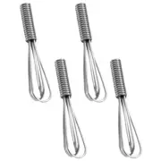 4 Pcs Whisk Model Mini House Baking Play Kitchen Eggbeater Micro Scene