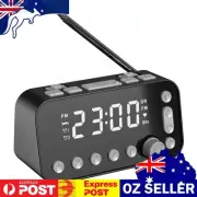 A1 Digital Desktop Alarm Clock Dual USB Charging Port DAB FM Radio with Antenna