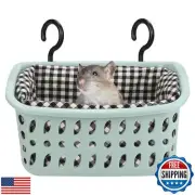 JWShang Rat Hammock for Cage, Chew Proof Hanging Basket Bed with Sturdy Hooks