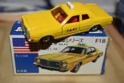 Tomica F18 1970s Dodge Taxi 1/74 New Boxed